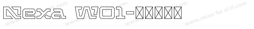 Nexa W01字体转换